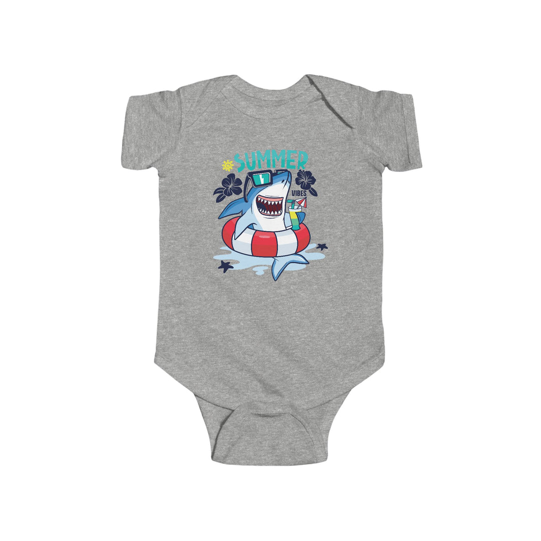 Shark Vibes - Infant Fine Jersey Bodysuit
