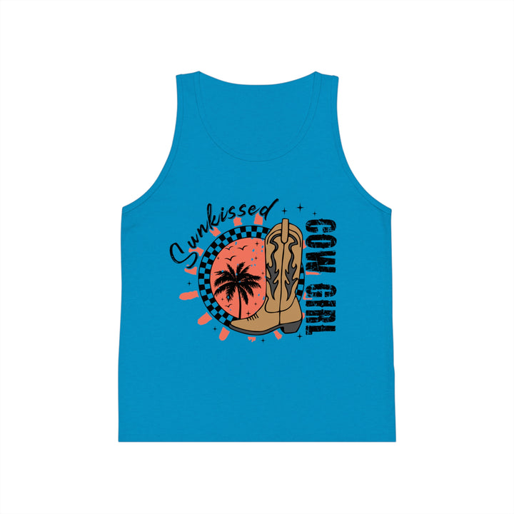 Sunkissed Cowgirl - Kid's Jersey Tank Top