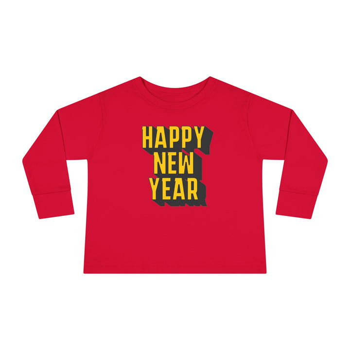 Block Happy New Year - Toddler Long Sleeve Tee