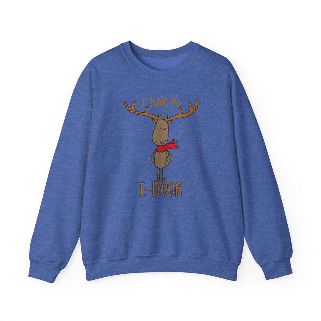 I Have No I-Deer - Unisex Heavy Blend™ Crewneck Sweatshirt