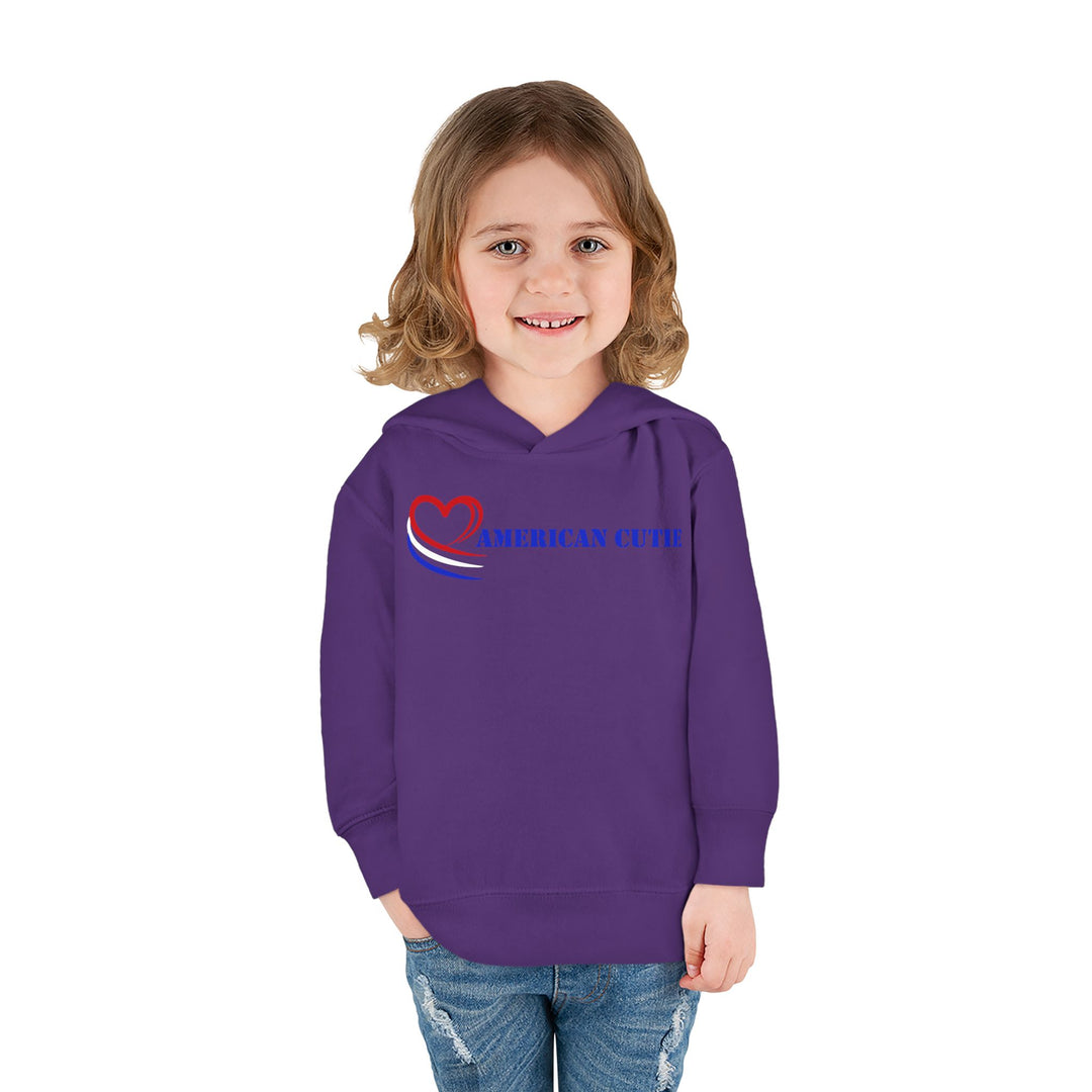 American Cutie - Toddler Pullover Fleece Hoodie