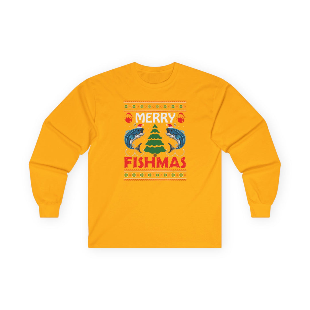 Merry Fishmas - Unisex Ultra Cotton Long Sleeve Tee