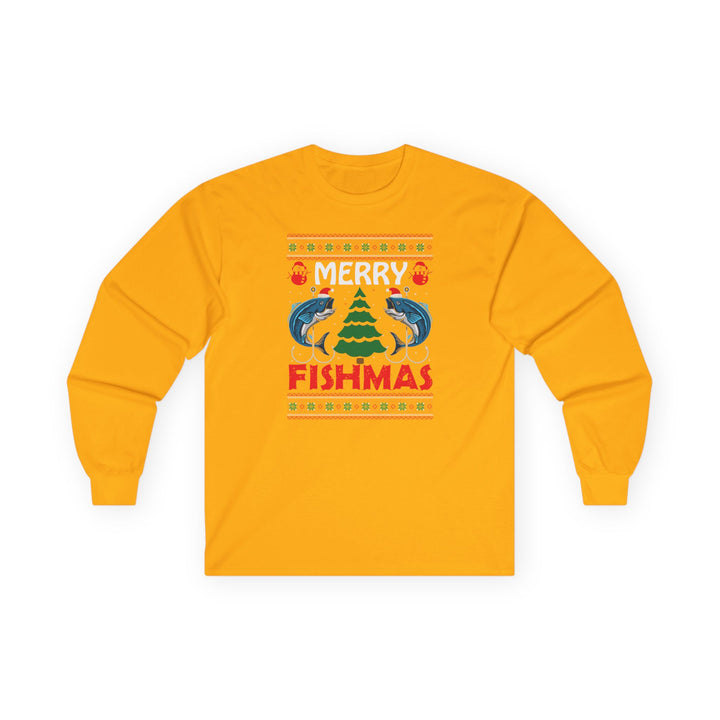 Merry Fishmas - Unisex Ultra Cotton Long Sleeve Tee