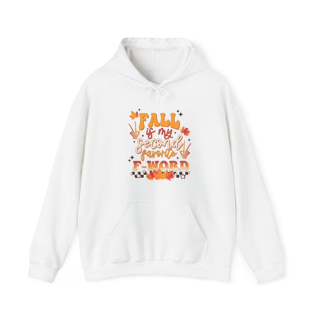 Fall Is My Second Favorite F Word - Unisex Heavy Blend™ Hooded Sweatshirt