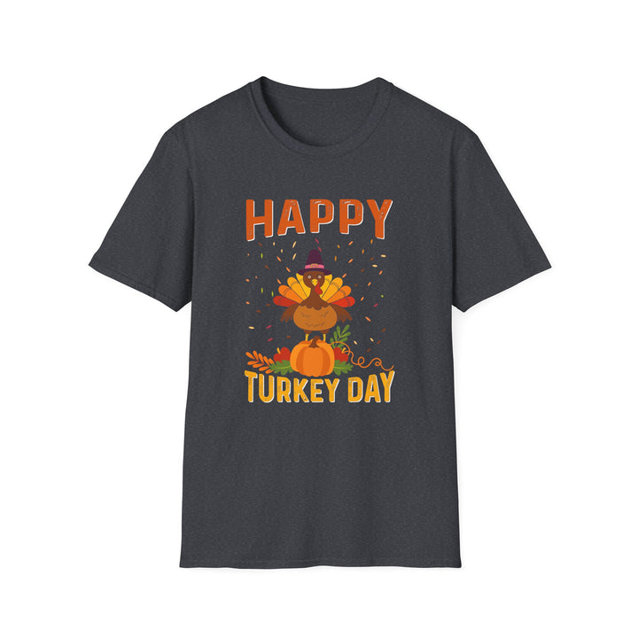 Happy Turkey Day - Unisex Softstyle T-Shirt