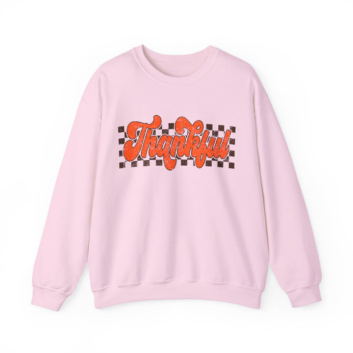 Retro Thankful - Unisex Heavy Blend™ Crewneck Sweatshirt