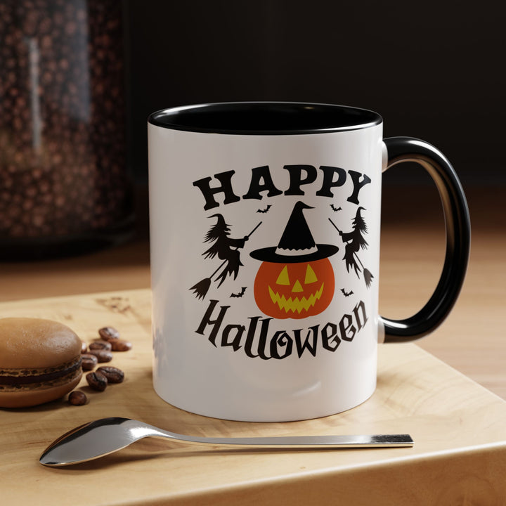 Happy Halloween - Accent Coffee Mug (11, 15oz)