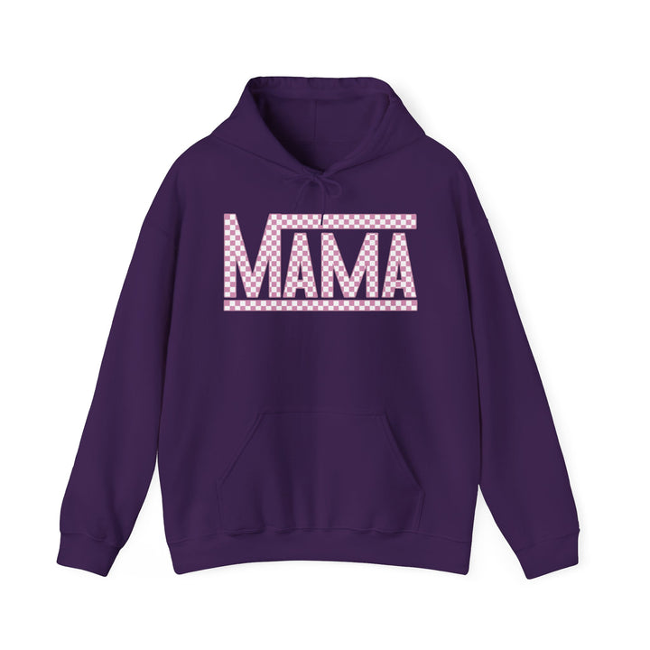 Pink Check Mama - Unisex Heavy Blend™ Hooded Sweatshirt