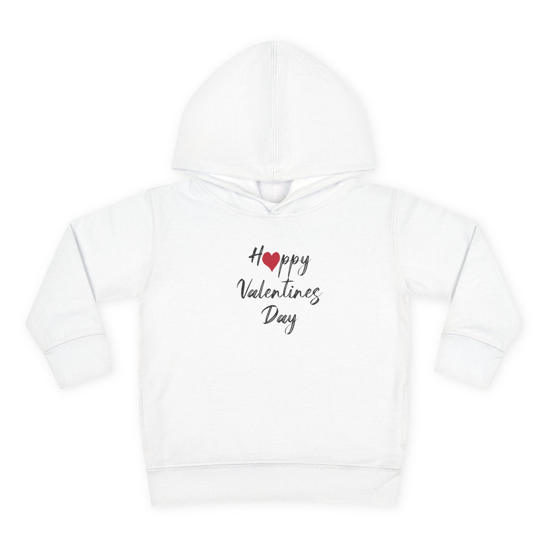 Happy Valentines Day - Toddler Pullover Fleece Hoodie