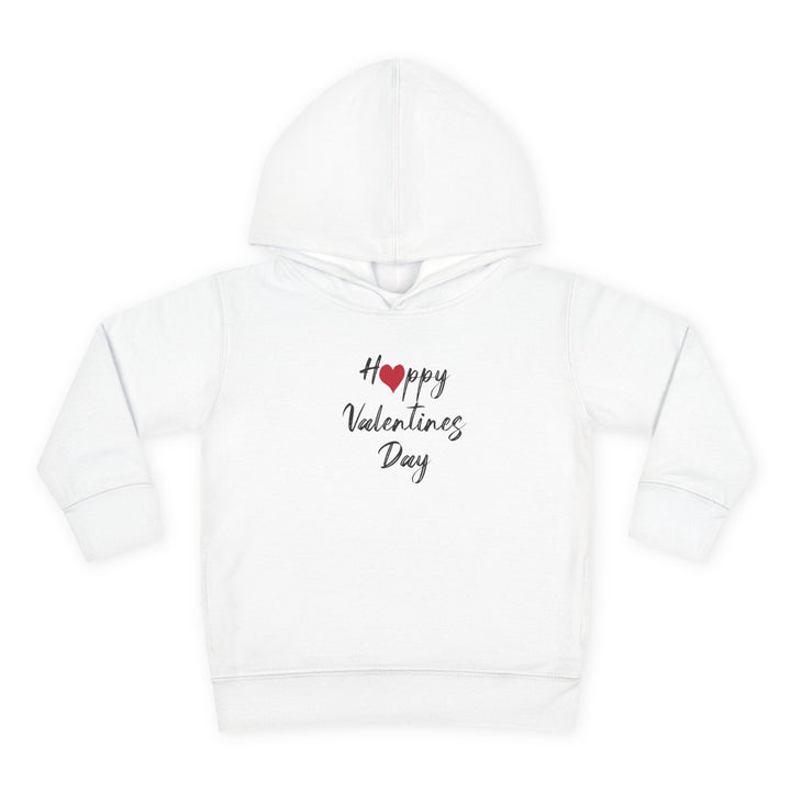Happy Valentines Day - Toddler Pullover Fleece Hoodie