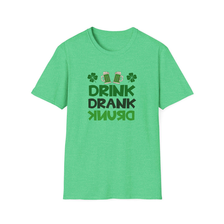 Drink Drank Drunk - Unisex Softstyle T-Shirt