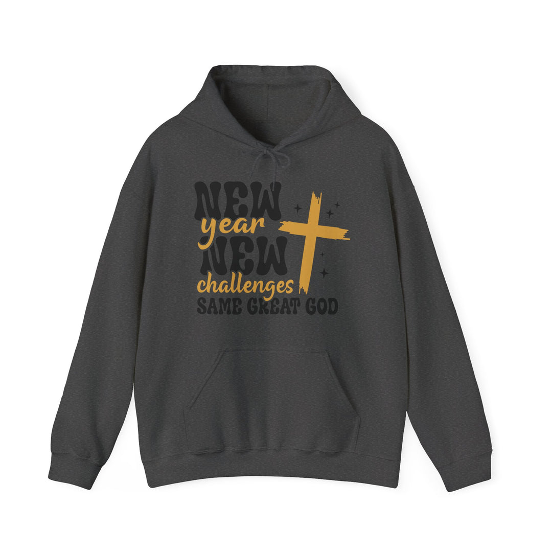 New year Same Great God - Unisex Heavy Blend™ Hooded Sweatshirt