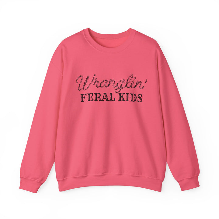 Wranglin Feral Kids - Unisex Heavy Blend™ Crewneck Sweatshirt