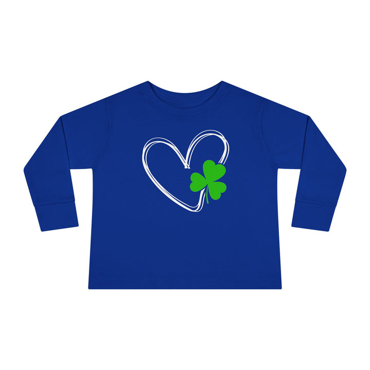 Heart & Clover - Toddler Long Sleeve Tee