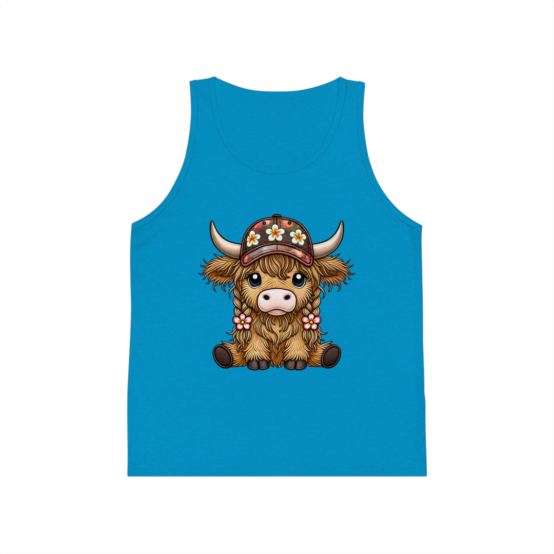 Summer Cow - Kid's Jersey Tank Top
