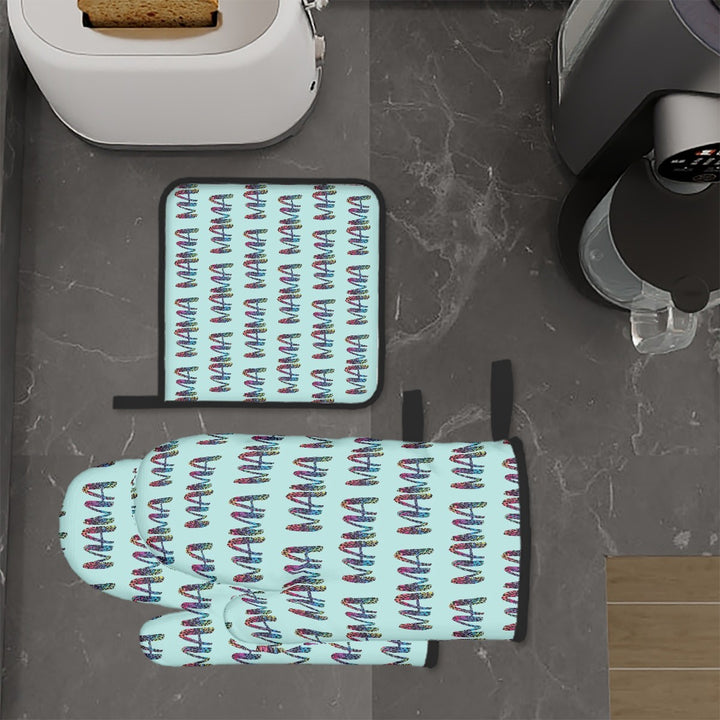 Mama - Oven Mitts and Pot Holders Sets (3pcs)