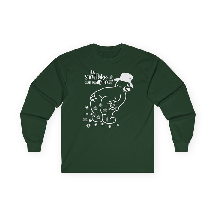 How Snowflakes Are Made - Unisex Ultra Cotton Long Sleeve Tee
