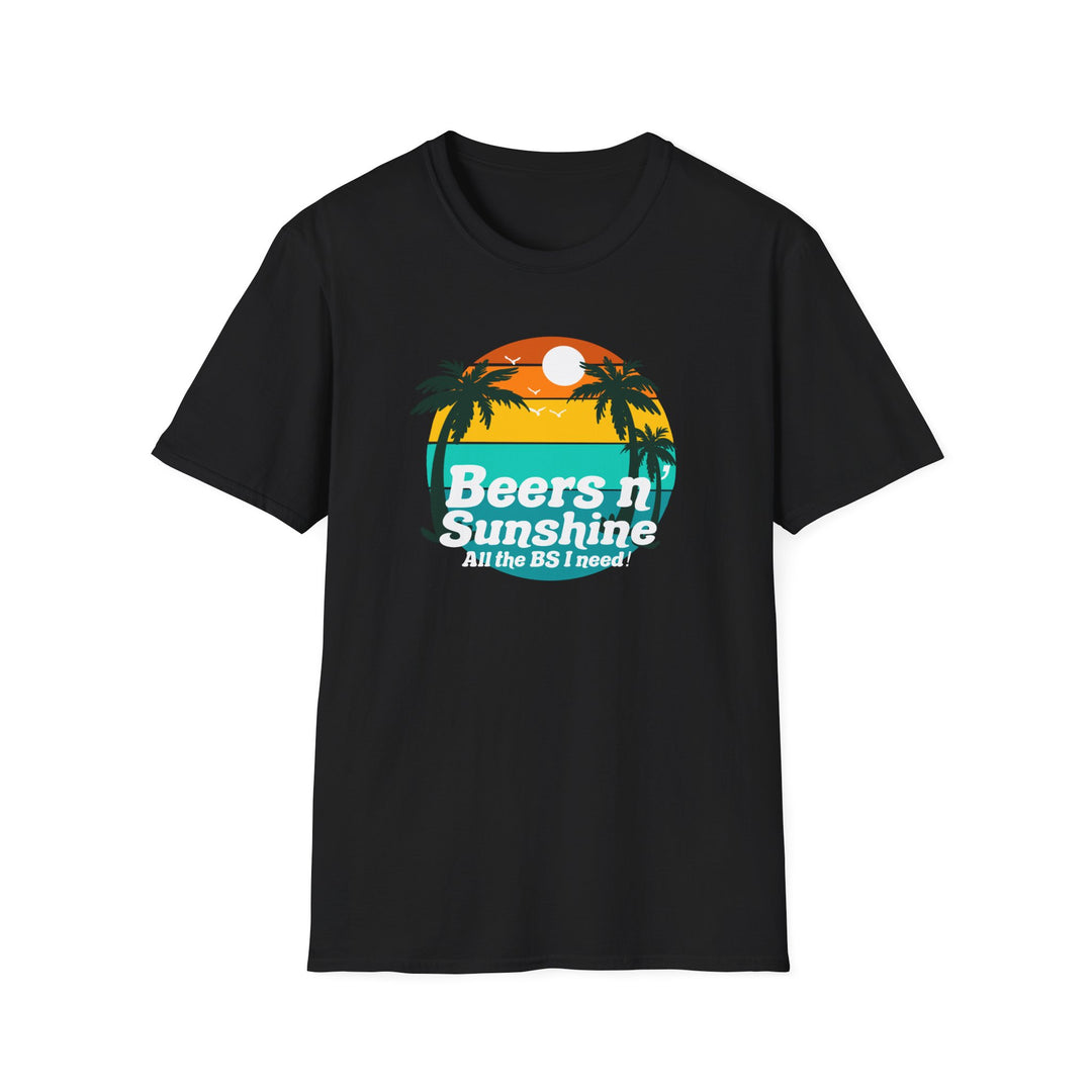 Beers N Sunshine - Unisex Softstyle T-Shirt