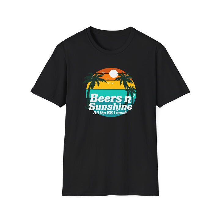 Beers N Sunshine - Unisex Softstyle T-Shirt