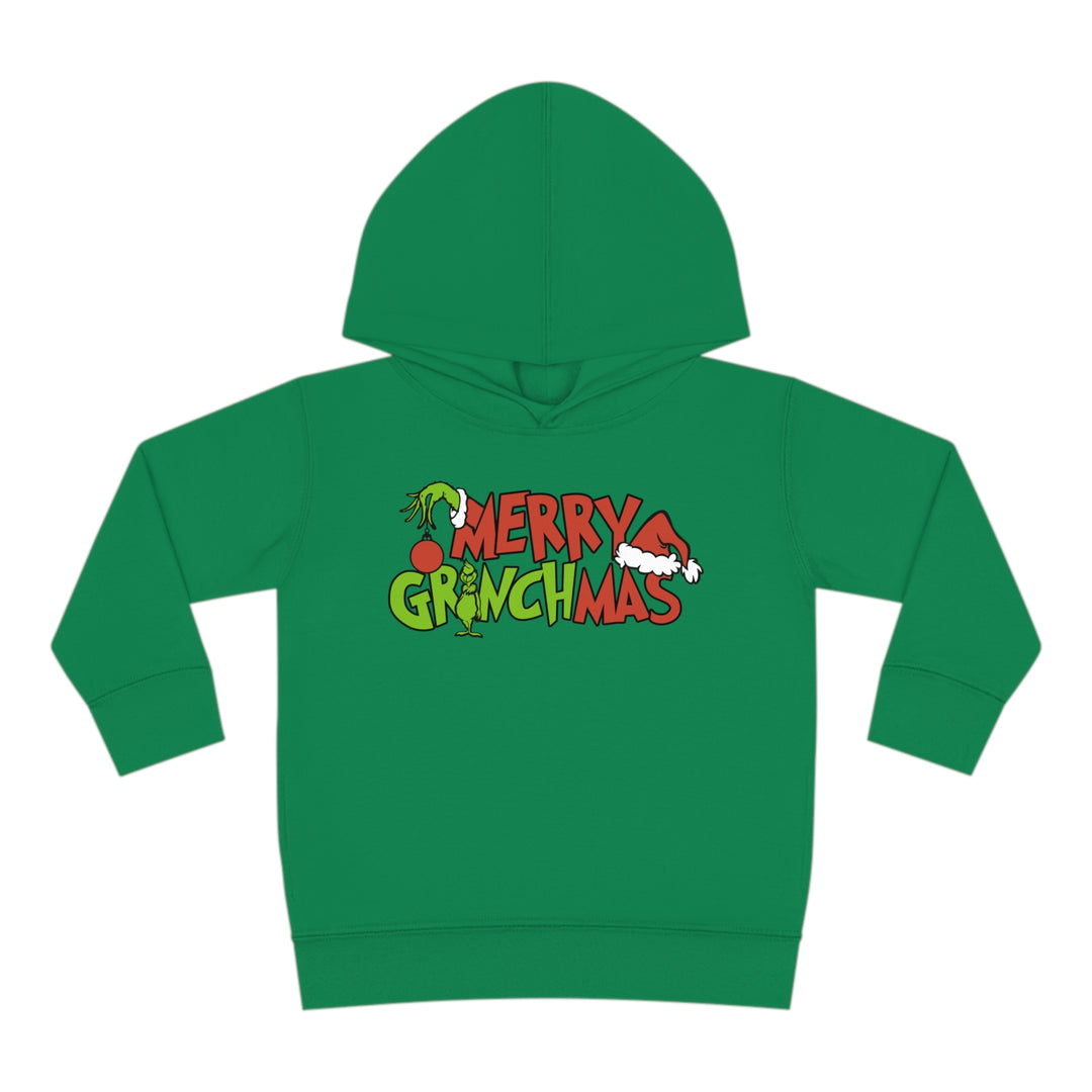 Merry Grinchmas - Toddler Pullover Fleece Hoodie