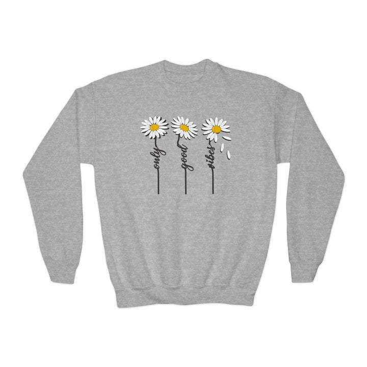Only Good Vibes - Youth Crewneck Sweatshirt