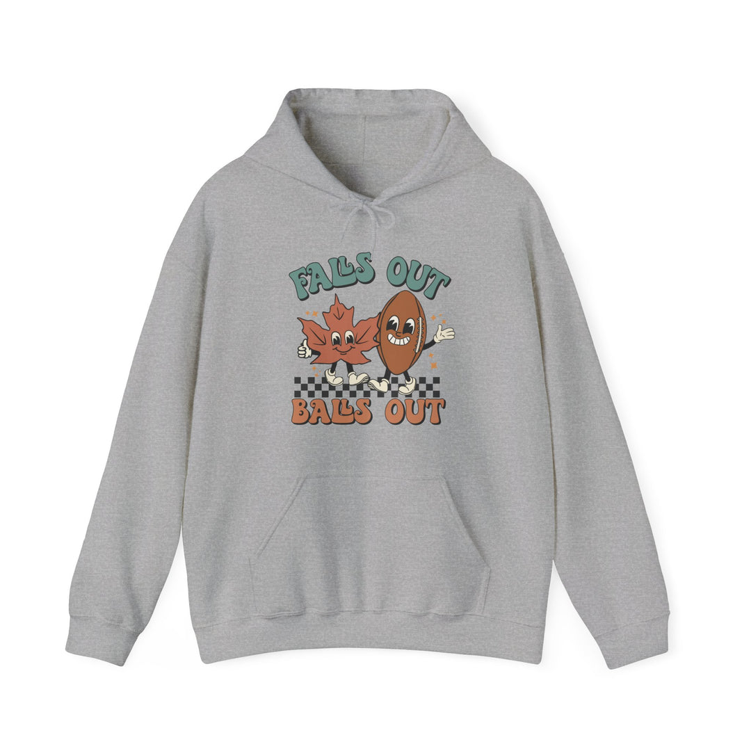 Falls Out Balls Out - Unisex Heavy Blend™ Hooded Sweatshirt