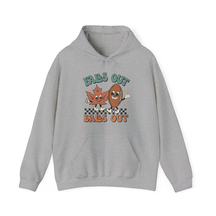 Falls Out Balls Out - Unisex Heavy Blend™ Hooded Sweatshirt