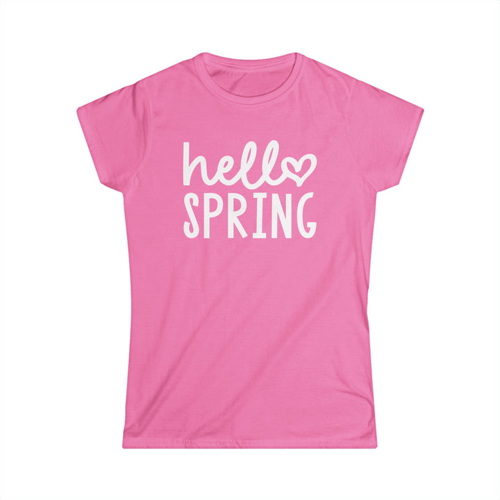 Hello Spring - Women's Softstyle Tee
