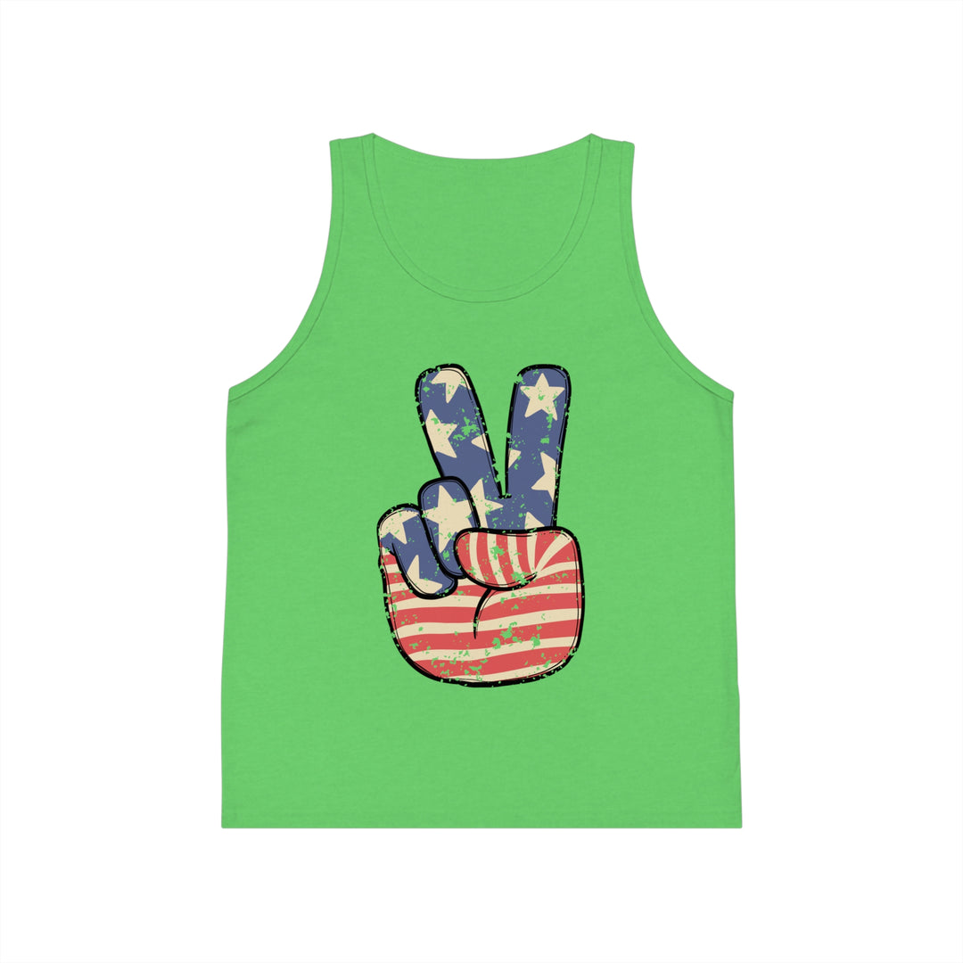 Peace - Kid's Jersey Tank Top