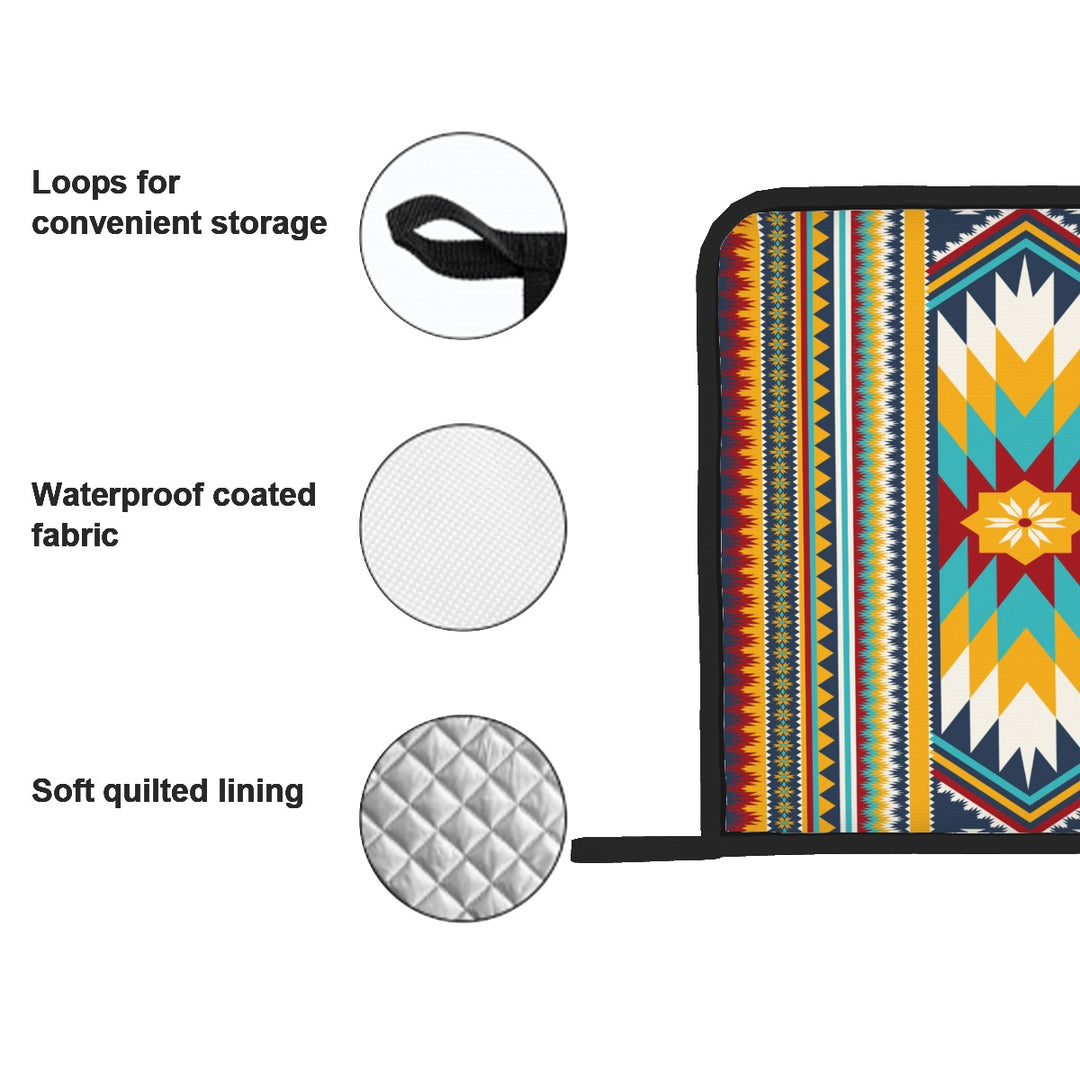 Gold Aztec - Pot Holders Set of 2