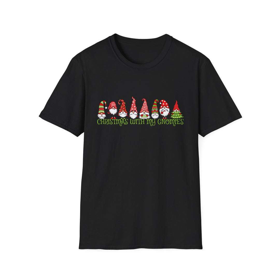Christmas With My Gnomies - Unisex Softstyle T-Shirt