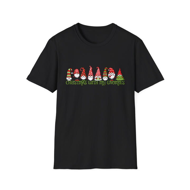 Christmas With My Gnomies - Unisex Softstyle T-Shirt