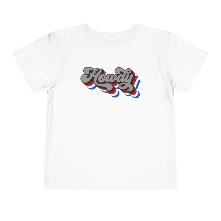 Howdy - Toddler Short Sleeve Tee