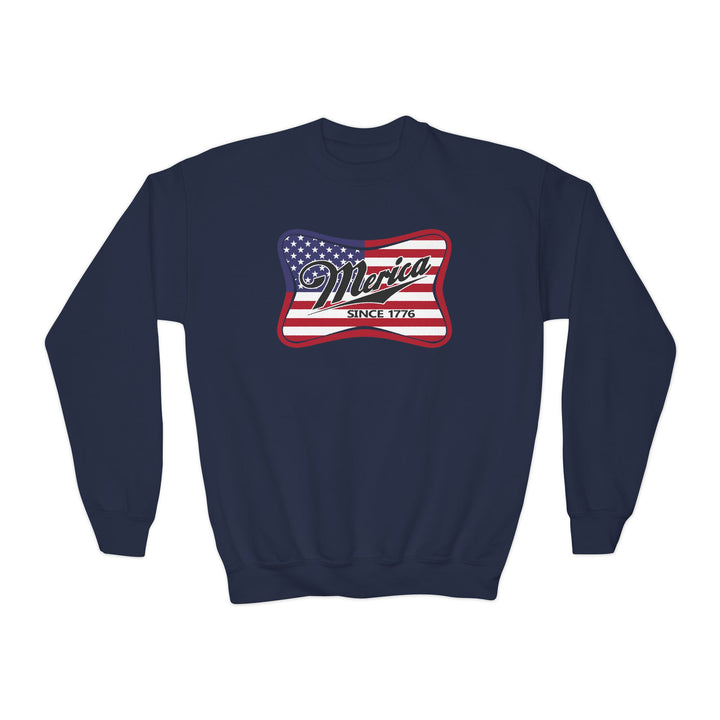 Merica - Youth Crewneck Sweatshirt
