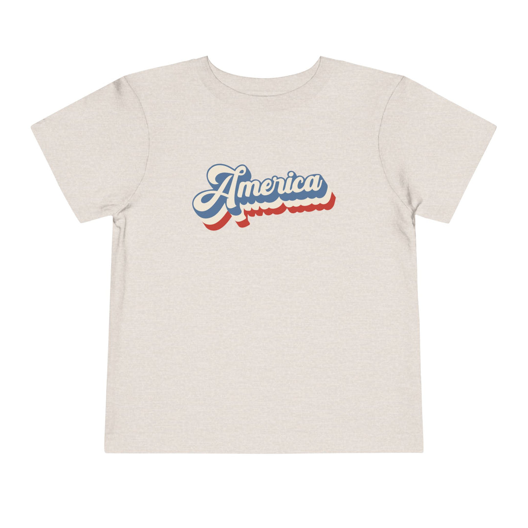 Retro America - Toddler Short Sleeve Tee