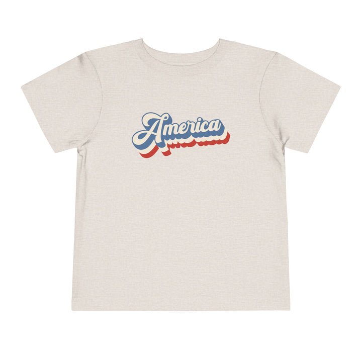 Retro America - Toddler Short Sleeve Tee