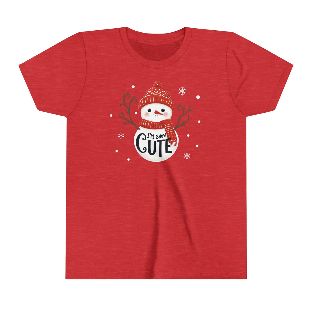 Snow Cute - Youth Short Sleeve Tee