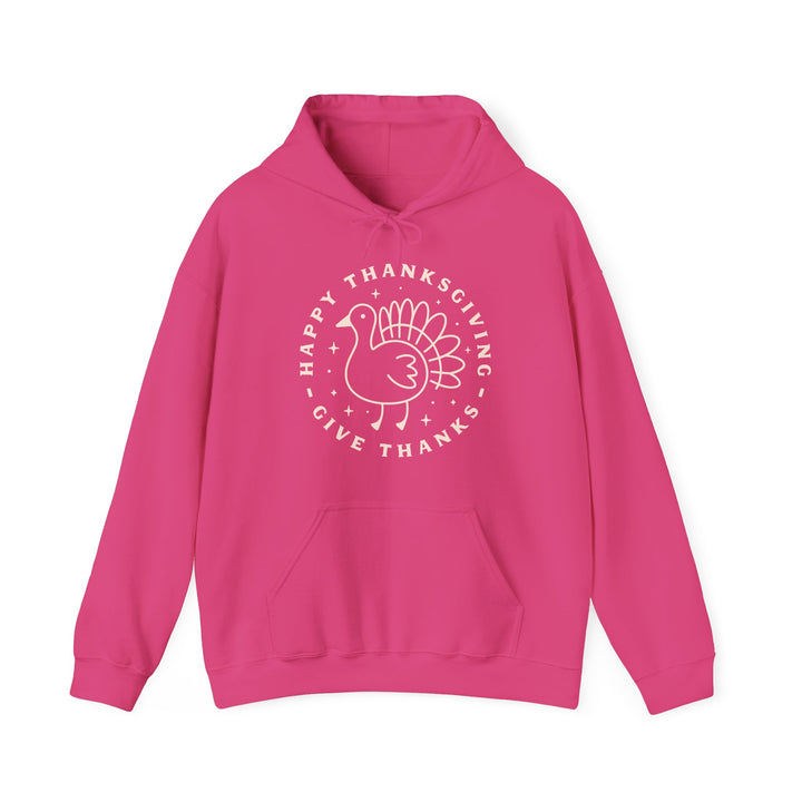 Happy Thanksgiving-Give Thanks - Unisex Heavy Blend™ Hooded Sweatshirt
