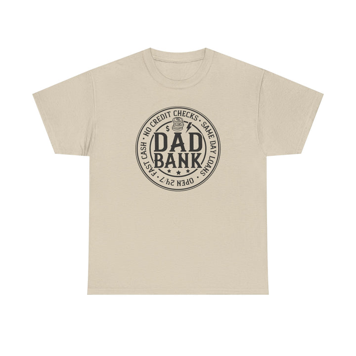 Bank Of Dad - Unisex Heavy Cotton Tee