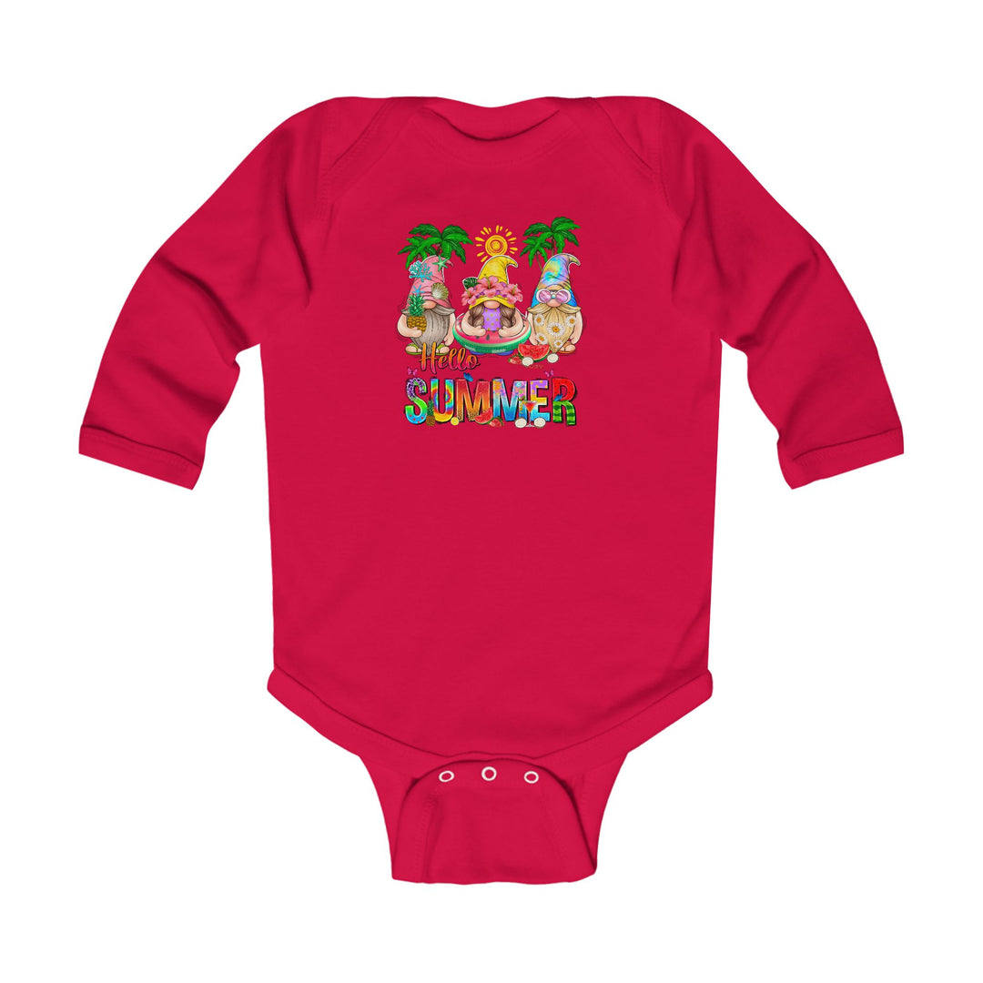 Summer Gnomes - Infant Long Sleeve Bodysuit