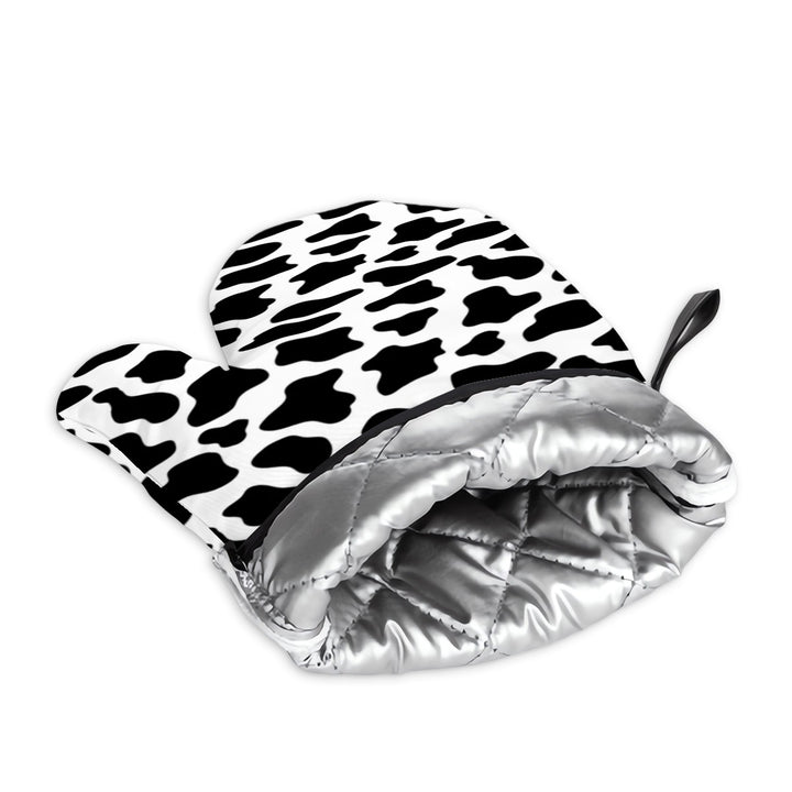 Cow Print - Oven Mitts and Pot Holders Set of 4
