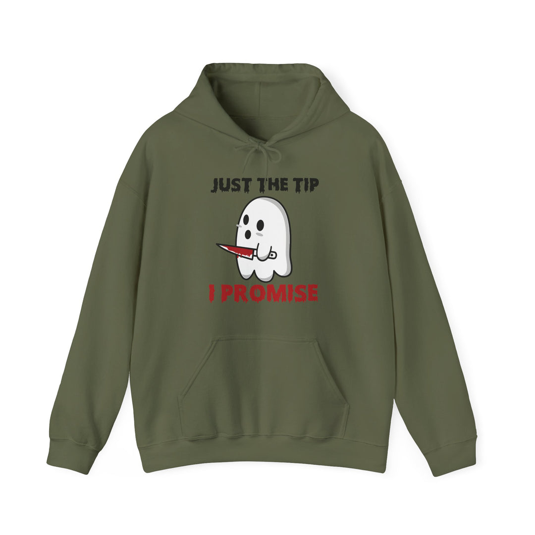 Just The Tip I Promise - Unisex Heavy Blend™ Hooded Sweatshirt