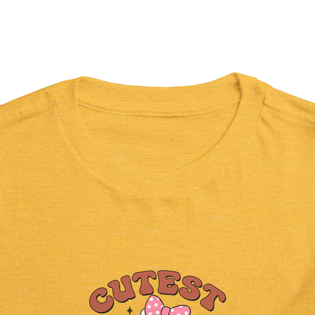 Cutest Turkey Girls -Toddler Short Sleeve Tee