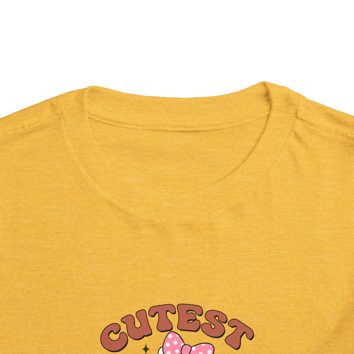 Cutest Turkey Girls -Toddler Short Sleeve Tee