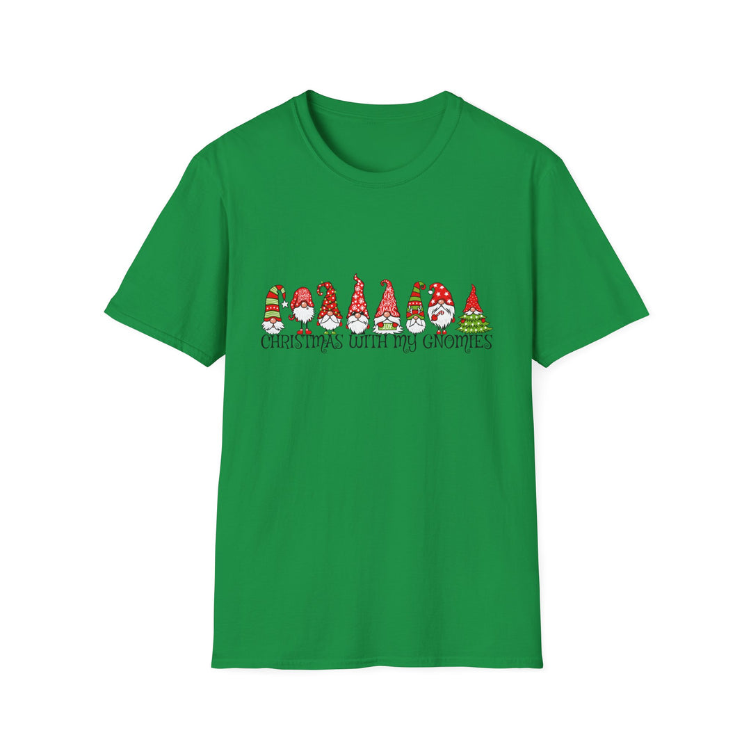 Christmas With My Gnomies - Unisex Softstyle T-Shirt