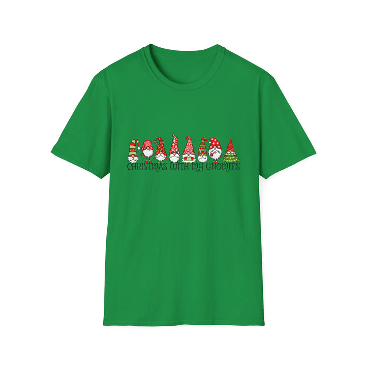 Christmas With My Gnomies - Unisex Softstyle T-Shirt