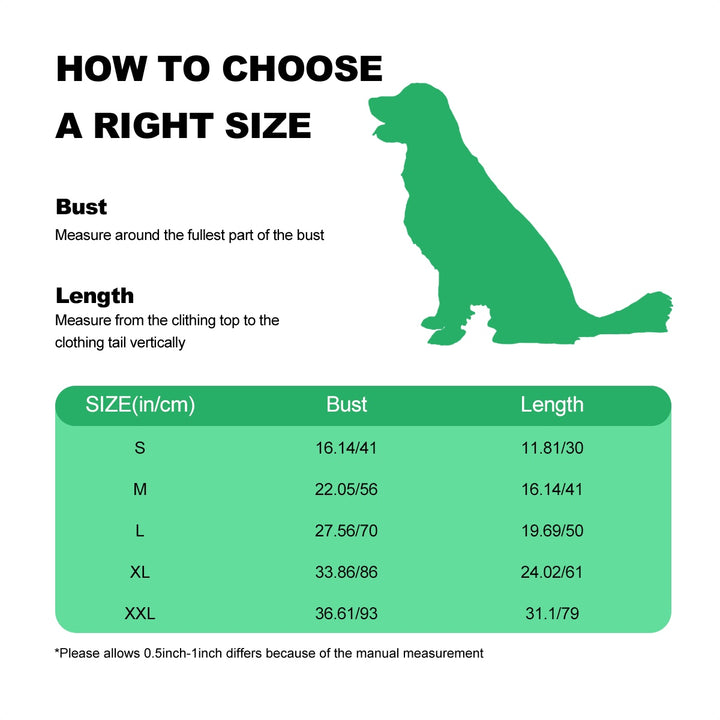 Green Plaid - Large Dog Hoodie Pet Clothes