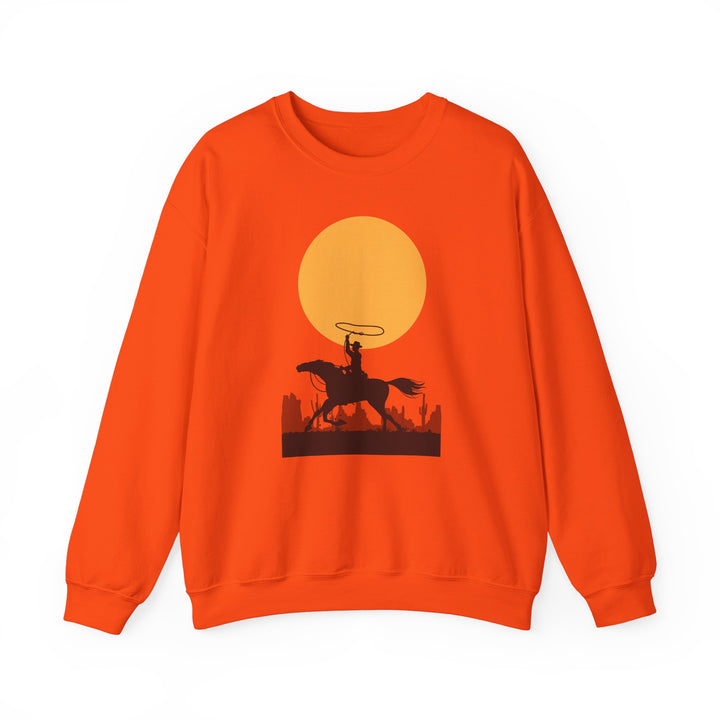 Roping The Moon - Unisex Heavy Blend™ Crewneck Sweatshirt