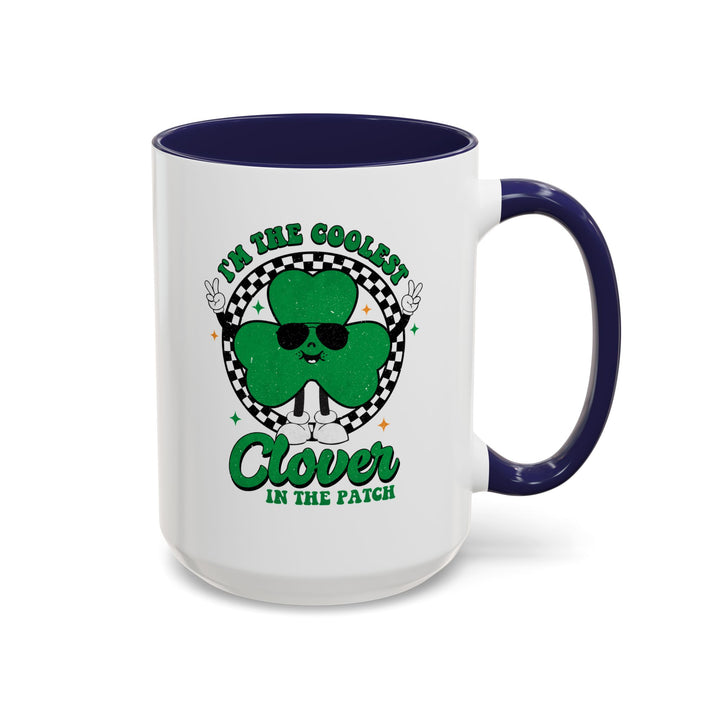 Coolest Clover - Accent Coffee Mug (11, 15oz)