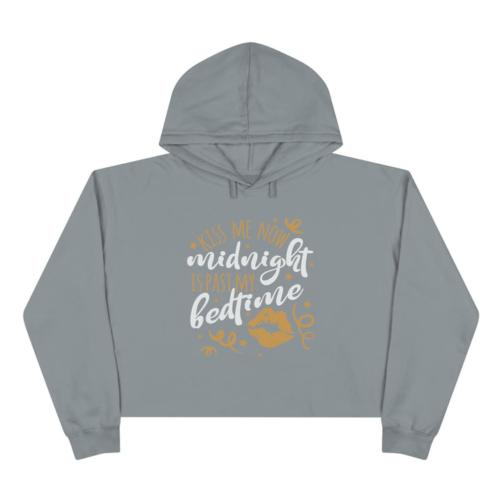Kiss Me Now - Crop Hoodie